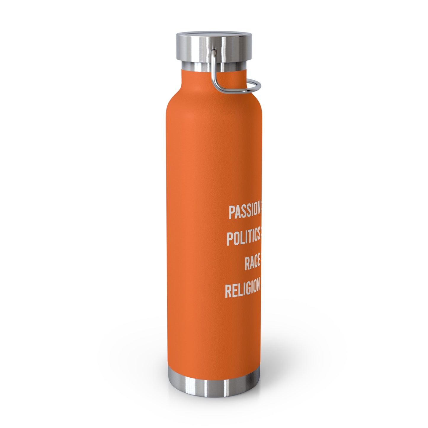 Travel. Freedom. Human. Love Vacuum Insulated Bottle | 22oz