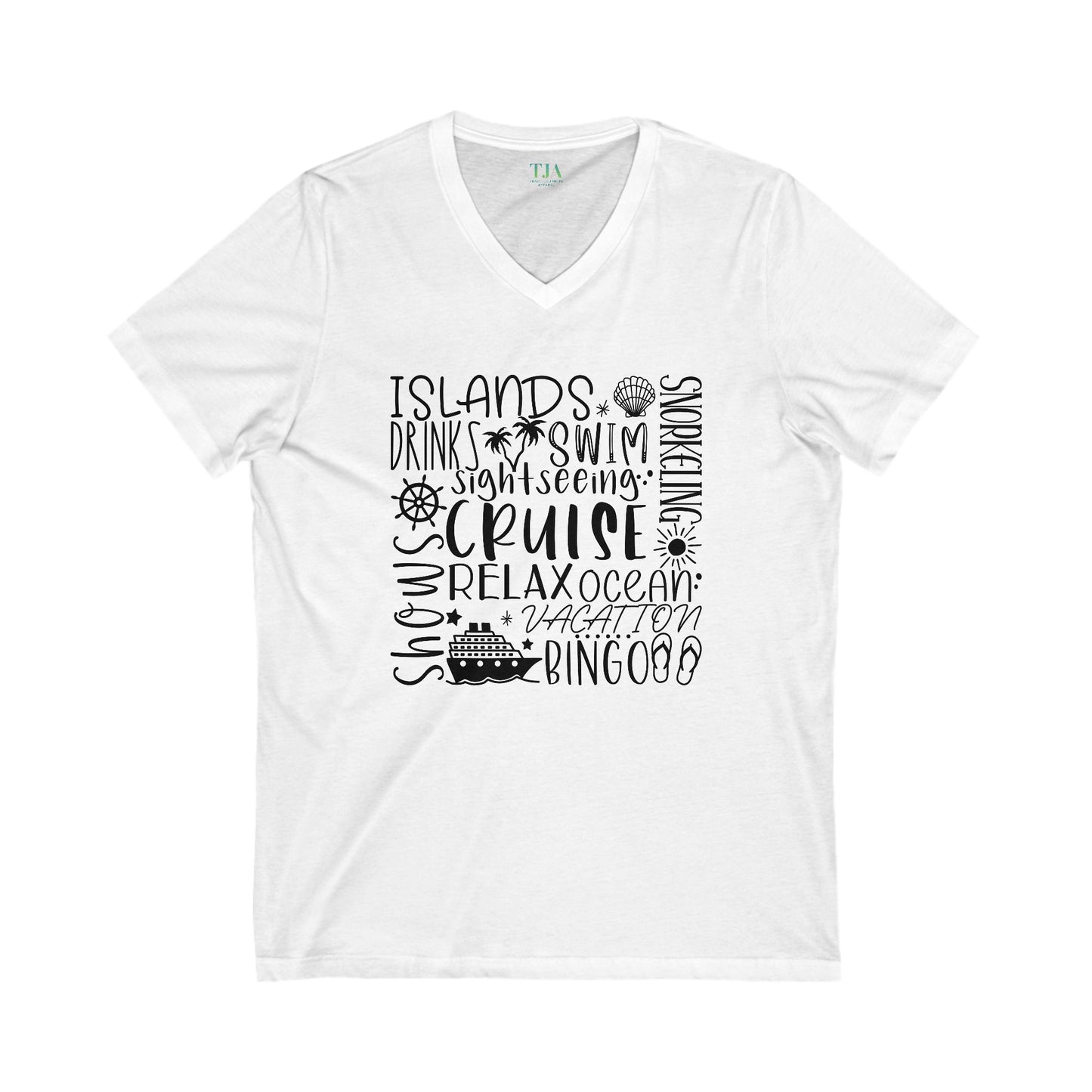 Cruise Subway V-Neck Tee