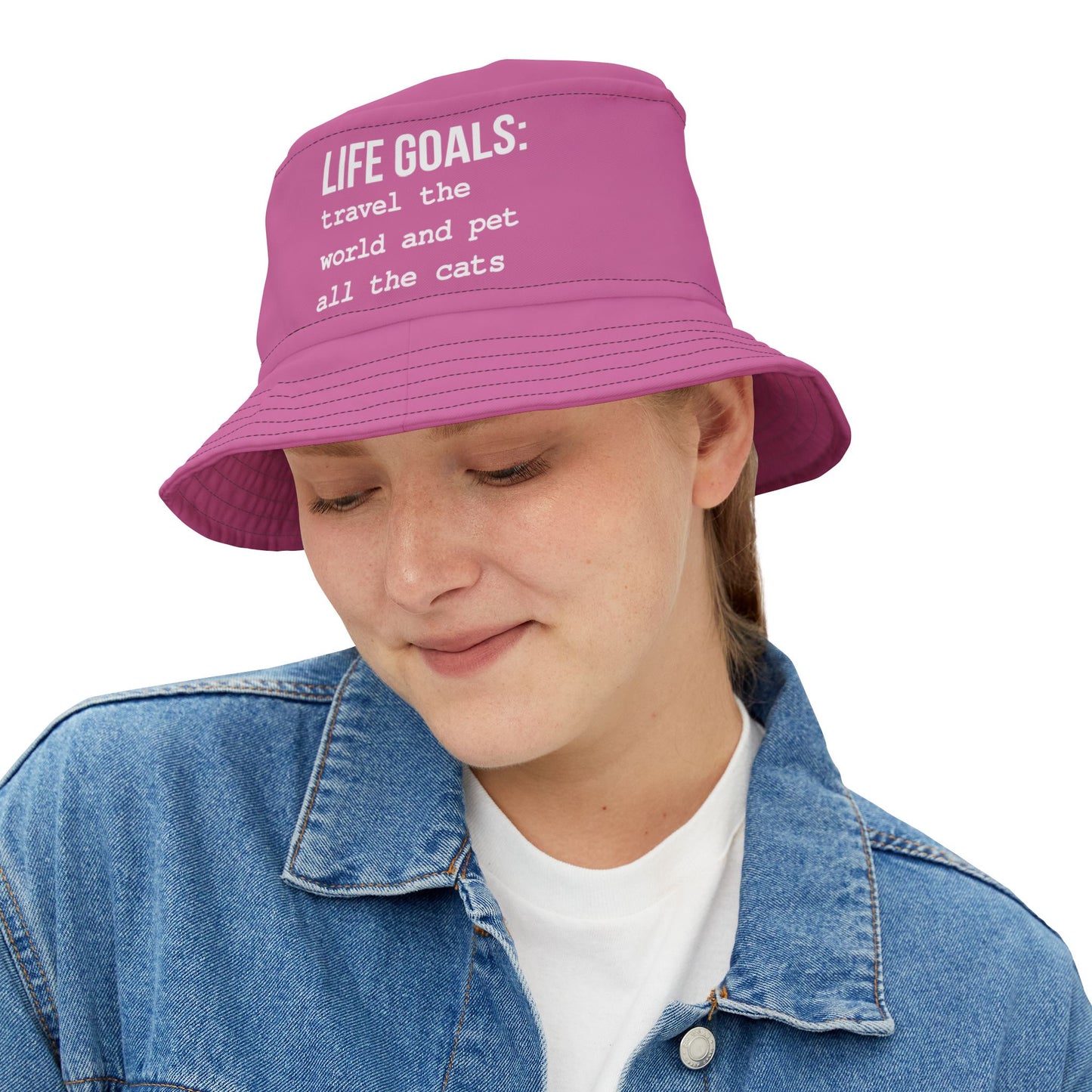 Life Goals Bucket Hat