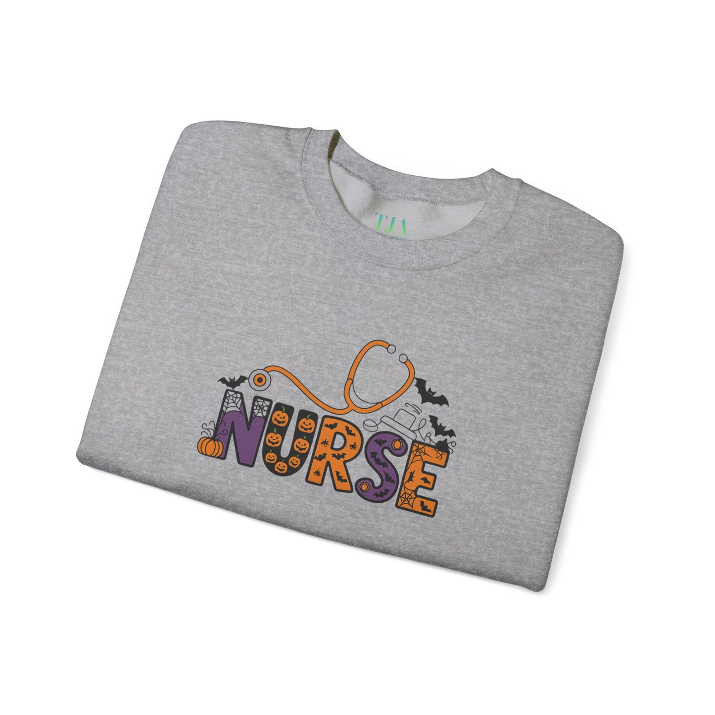 Halloween Nurse Crewneck Sweatshirt