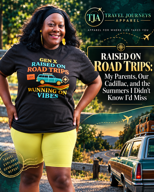 Raised On Road Trips: My Parents, Our Cadillac, and the Summers I Didn't Know I'd Miss