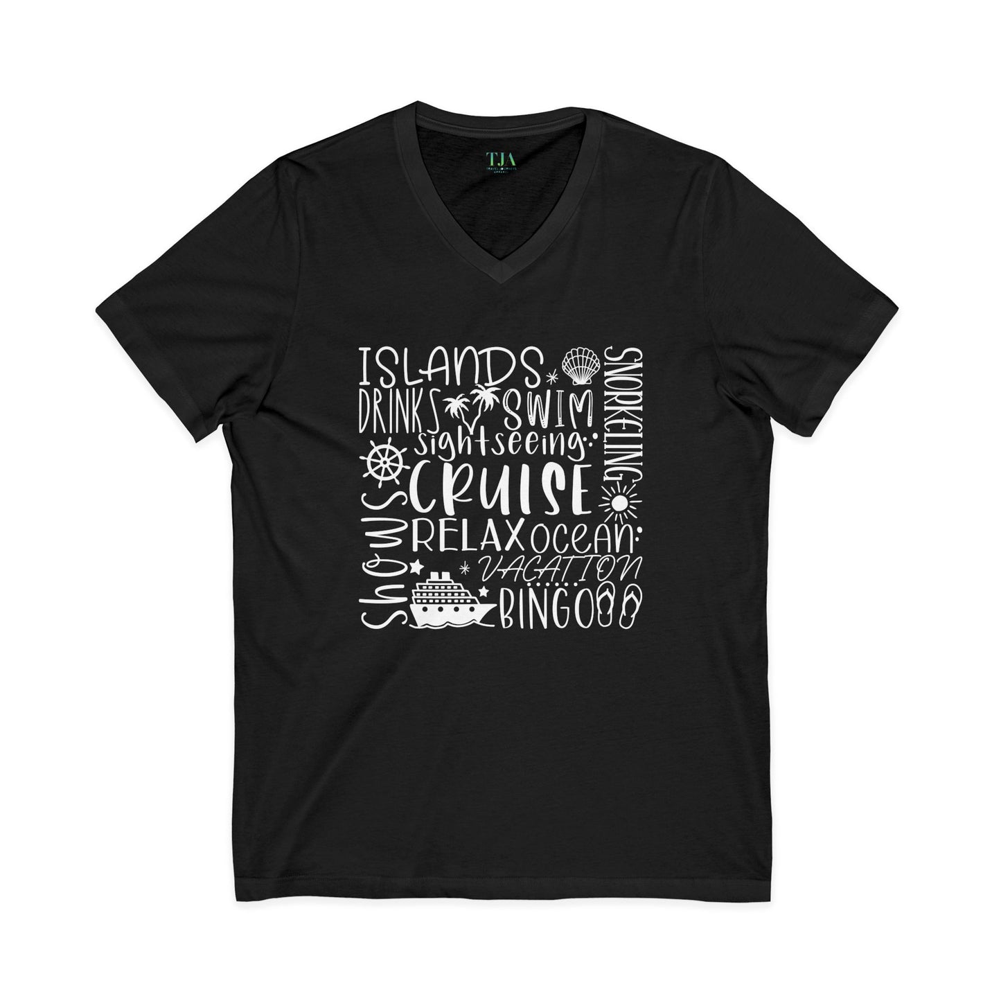Cruise Subway V-Neck Tee