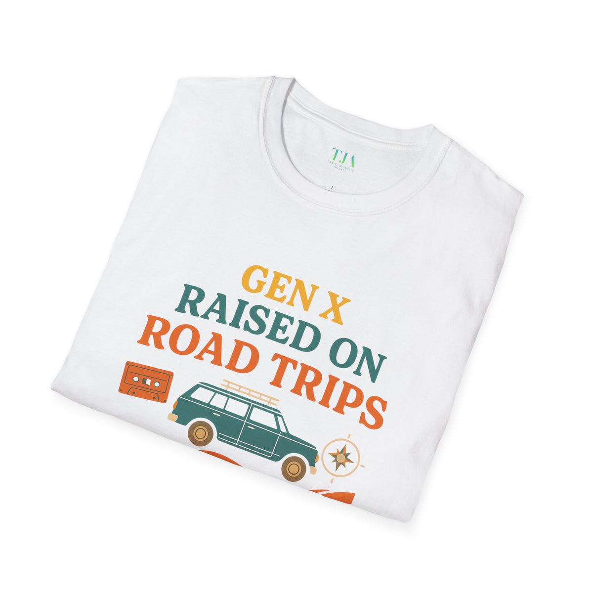Gen X Raised On Road Trips Unisex T-Shirt