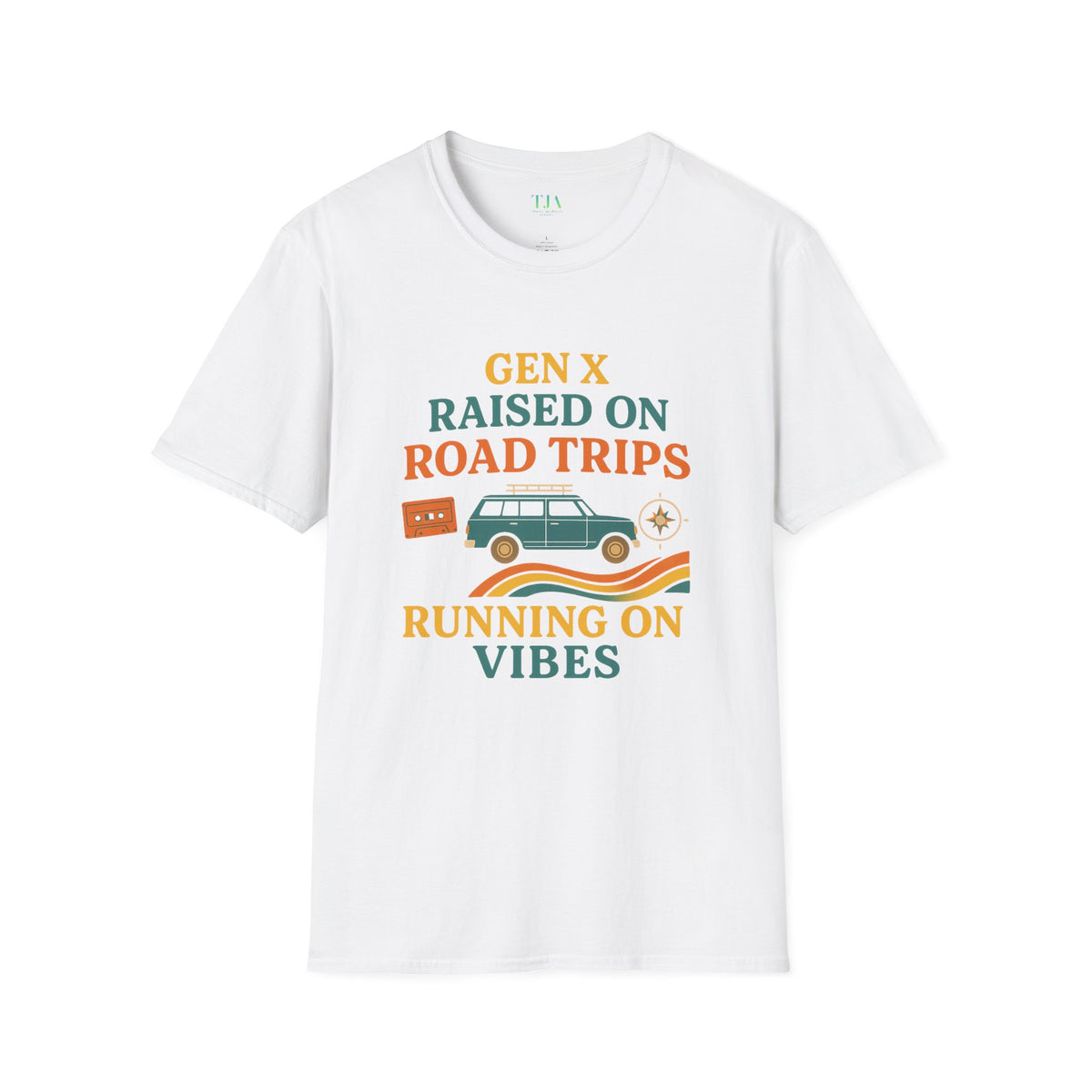 Gen X Raised On Road Trips Unisex T-Shirt
