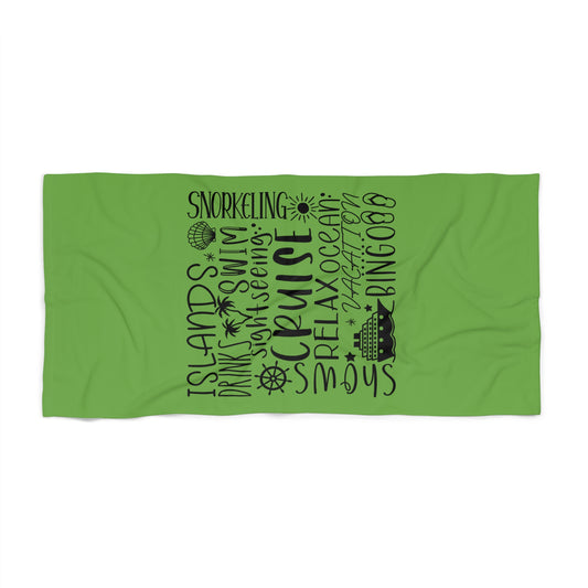 Cruise Beach Towel