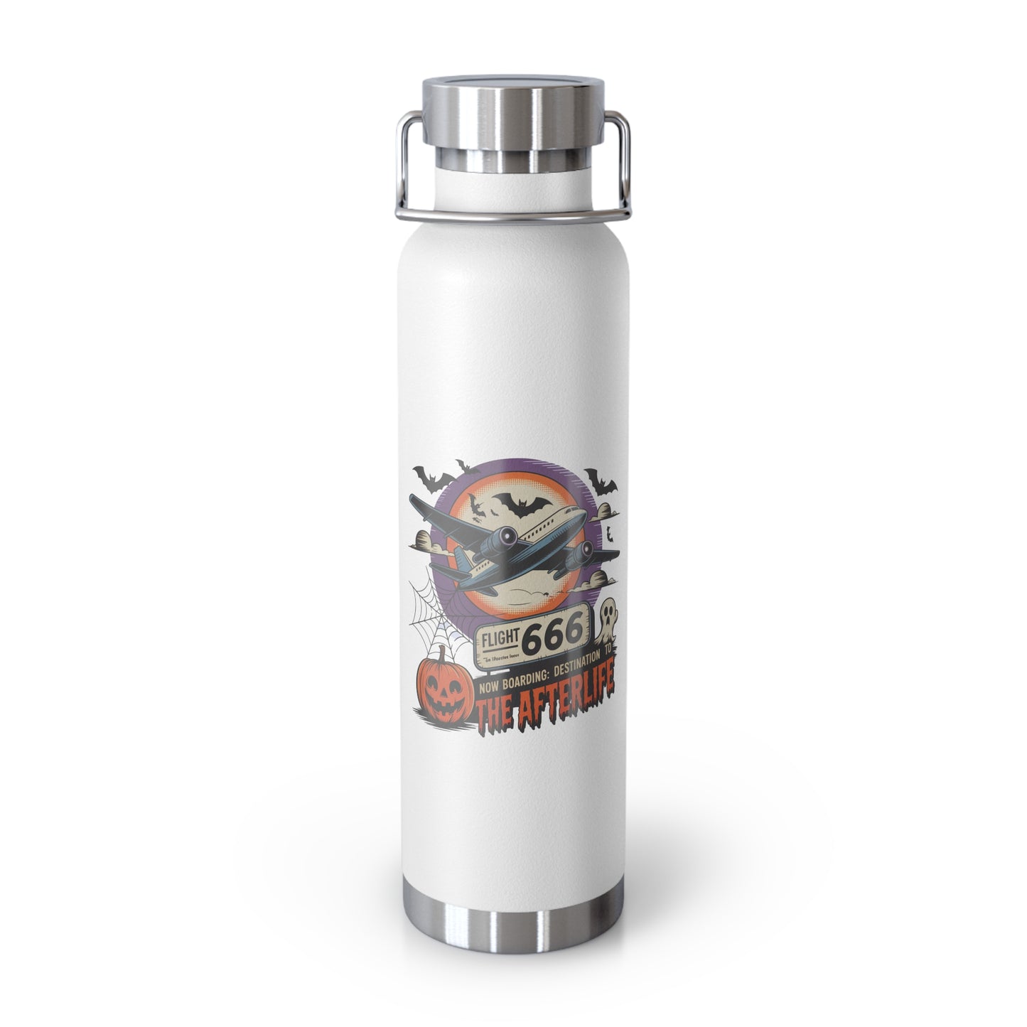 Flight 666 – Now Boarding to the Afterlife Vacuum Insulated Bottle | 22oz