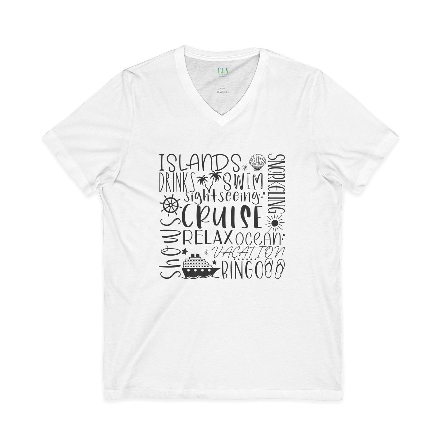 Cruise Subway V-Neck Tee