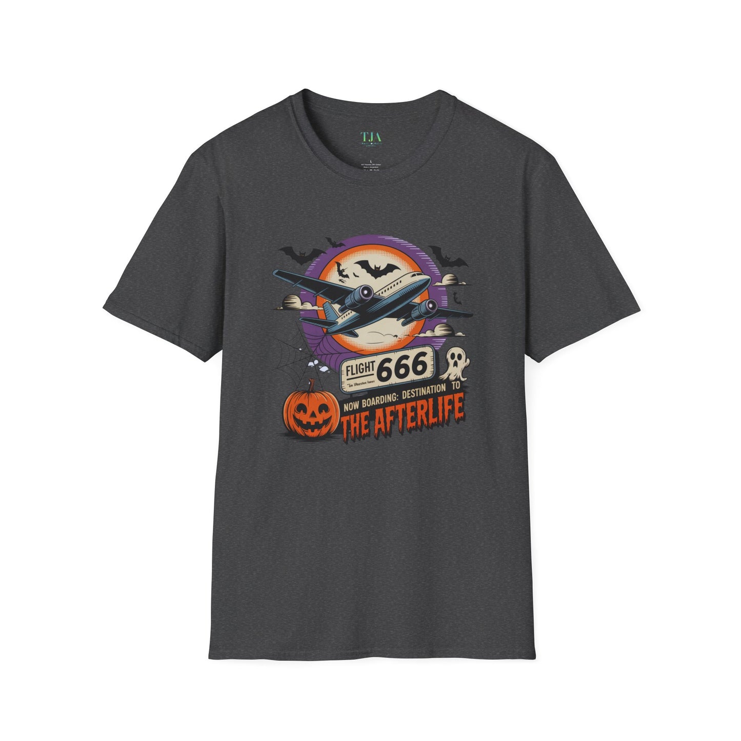 Flight 666: Now Boarding to the Afterlife Unisex T-Shirt