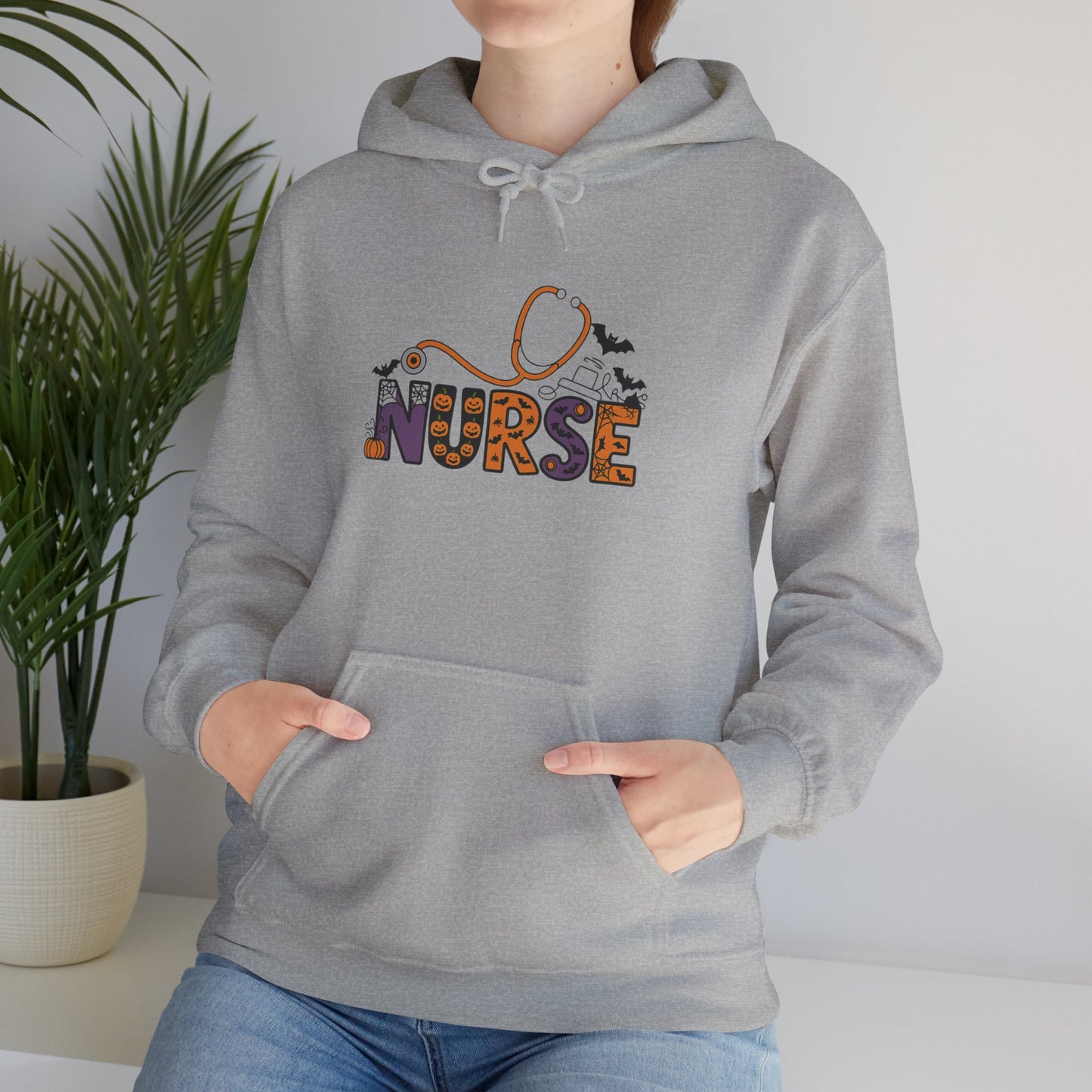Halloween Nurse Heavy Blend™ Hoodie