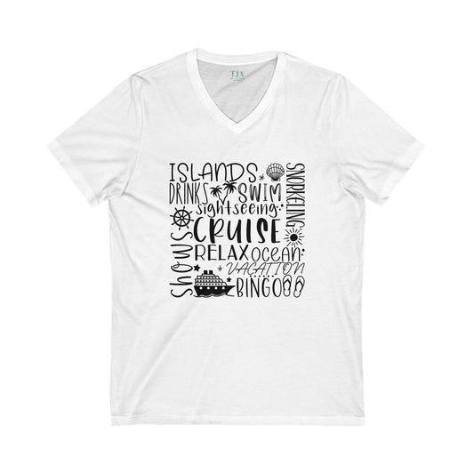 Cruise Subway V-Neck Tee