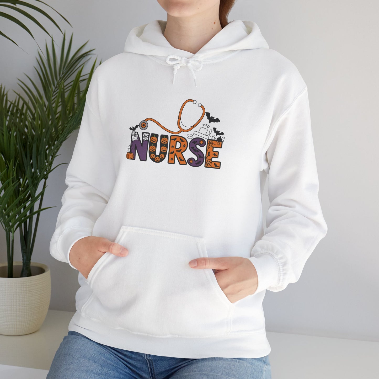 Halloween Nurse Heavy Blend™ Hoodie