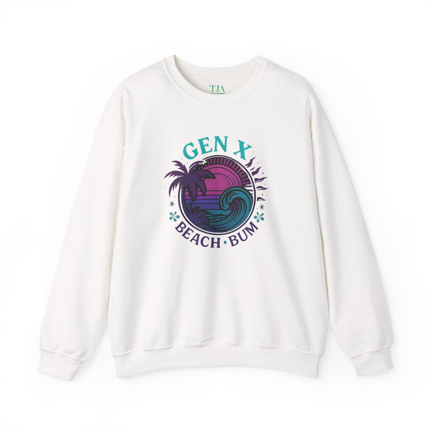 Gen X Beach Bum Crewneck Sweatshirt