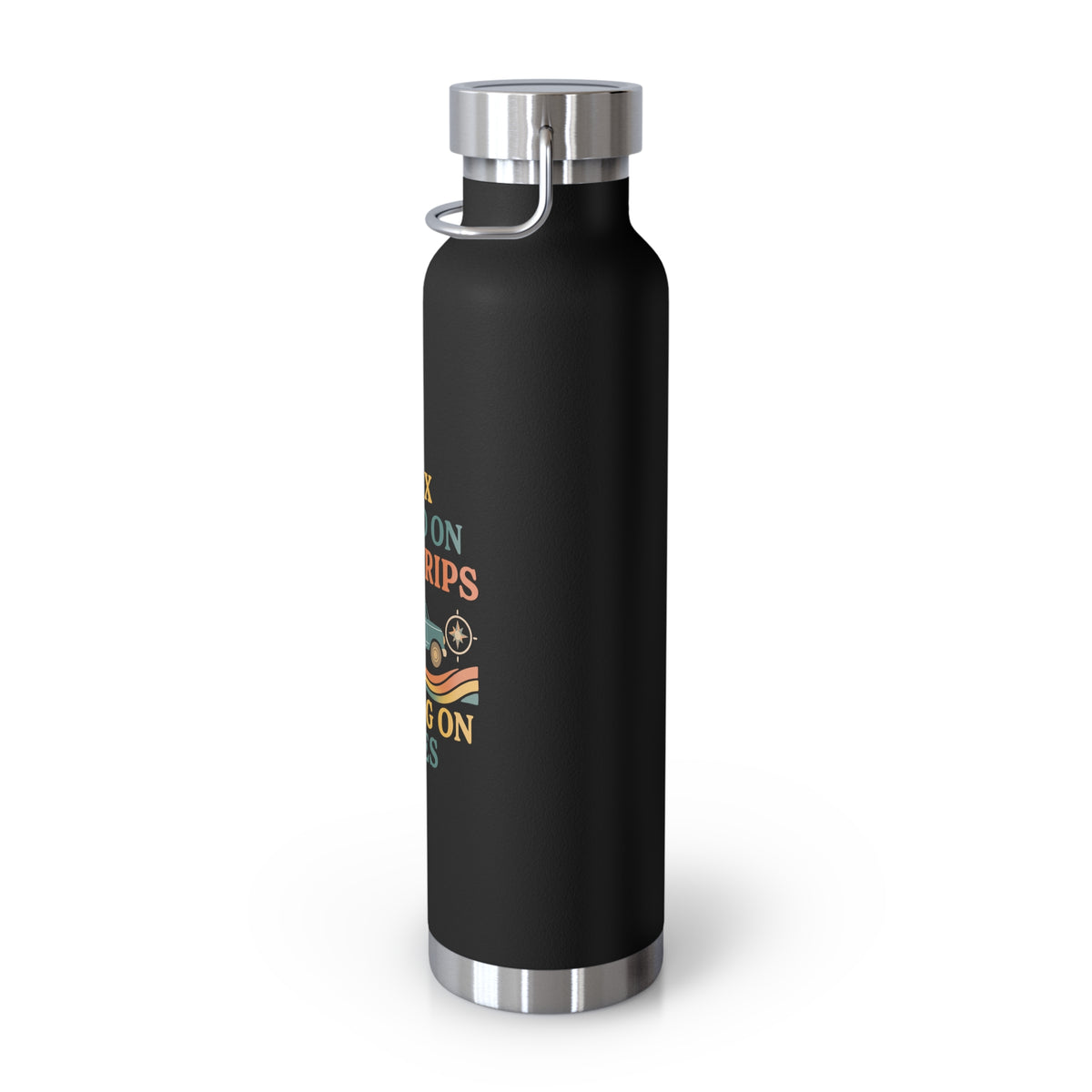 Gen X Raised On Road Trips Vacuum Insulated Bottle | 22oz