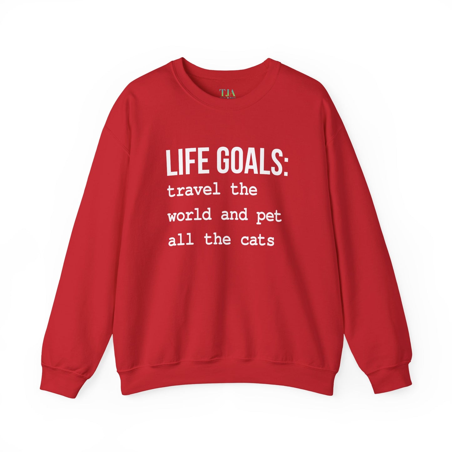 Life Goals Crewneck Sweatshirt
