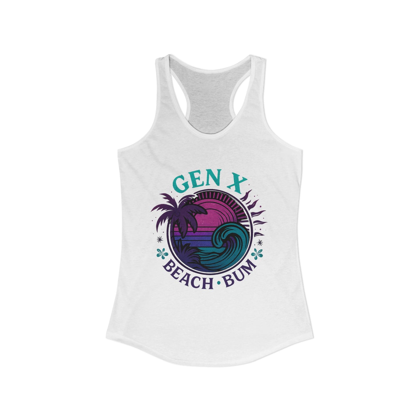 Gen X Beach Bum Racerback Tank Top