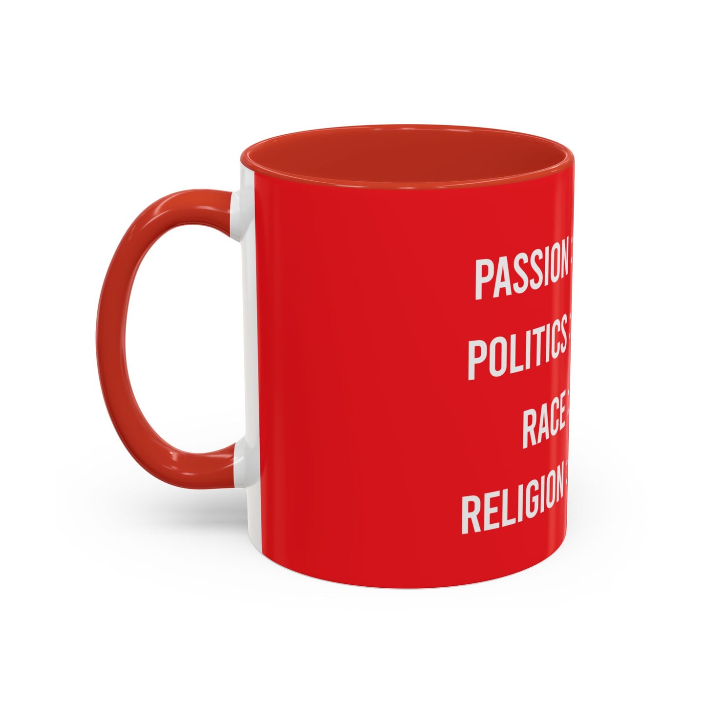 Travel. Freedom. Human. Love Coffee Mug / 11oz