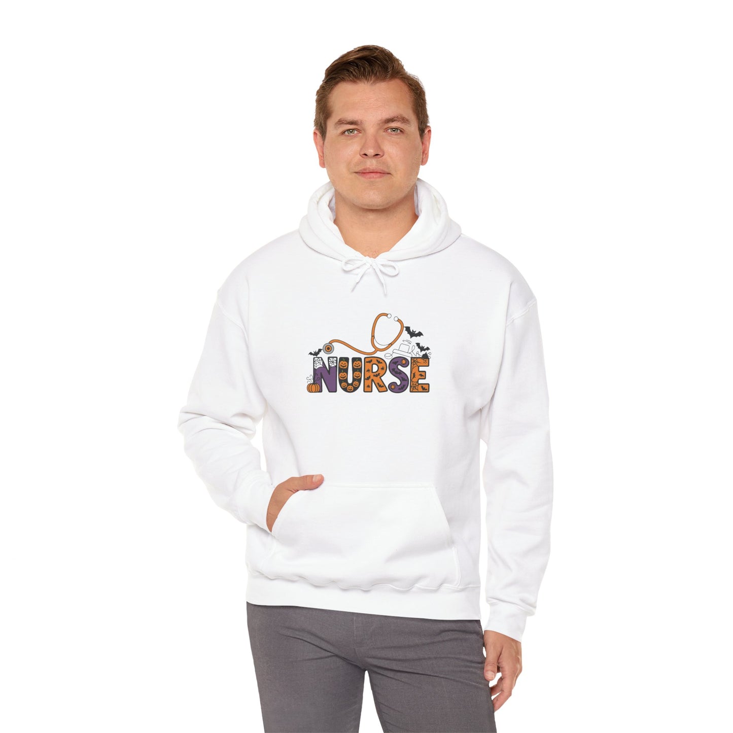 Halloween Nurse Heavy Blend™ Hoodie