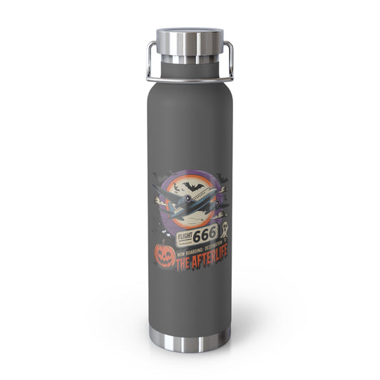 Flight 666 – Now Boarding to the Afterlife Vacuum Insulated Bottle | 22oz