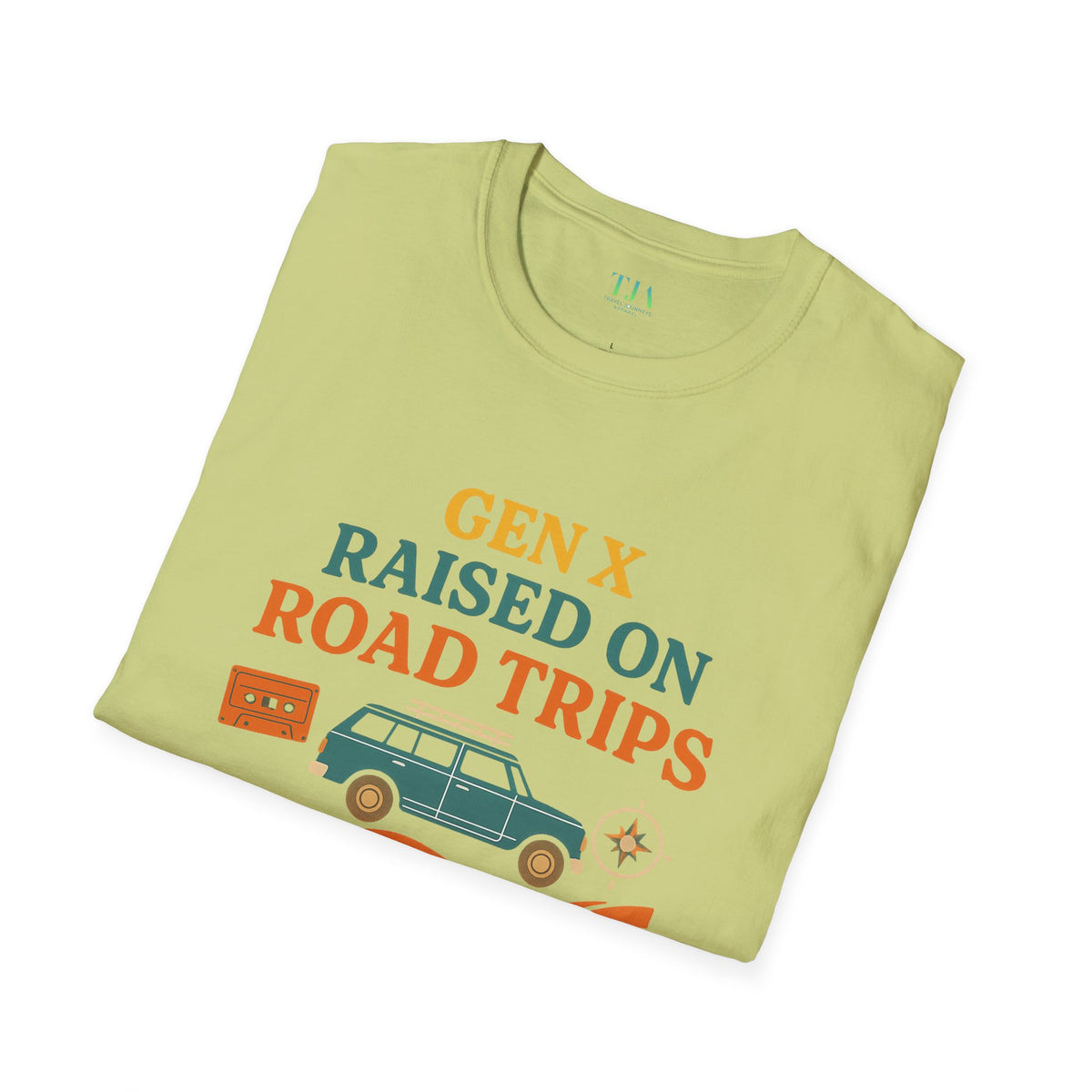 Gen X Raised On Road Trips Unisex T-Shirt