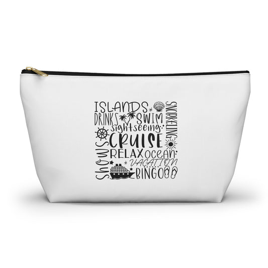 Cruise Subway Accessory Pouch with T-Bottom