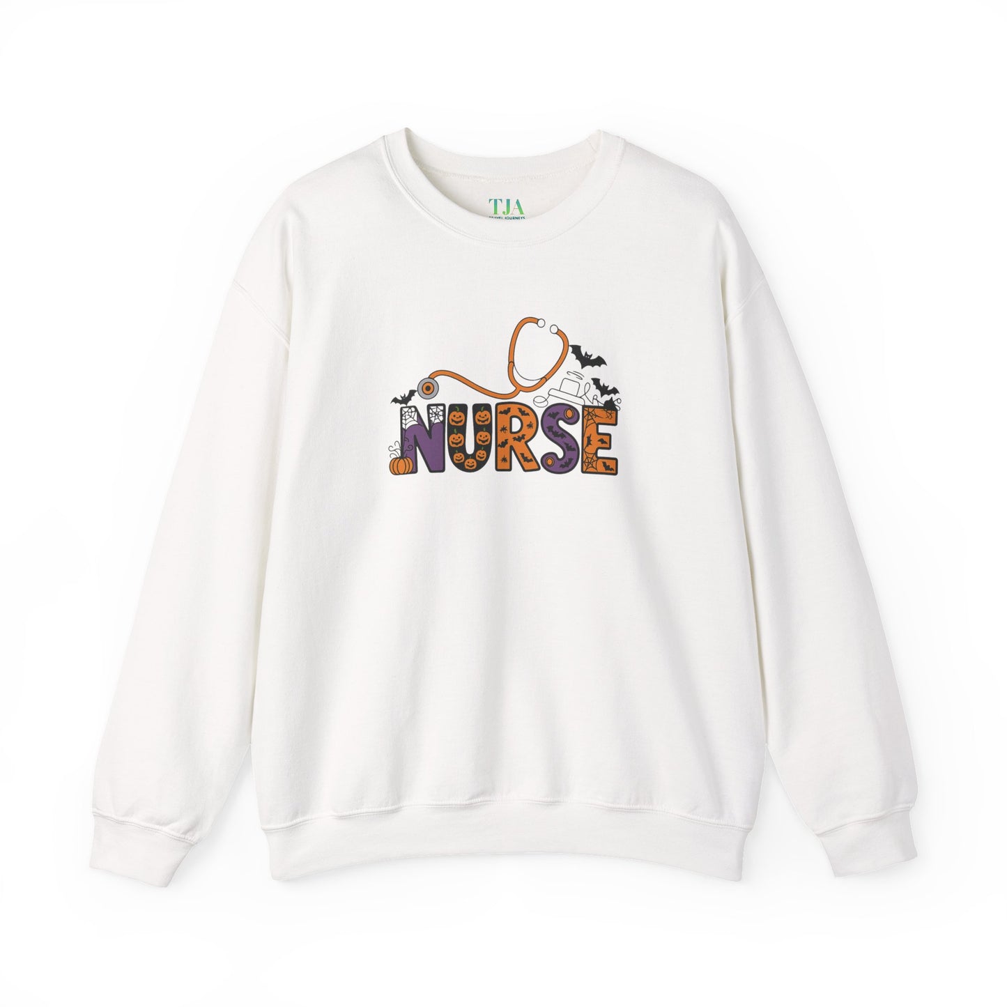 Halloween Nurse Crewneck Sweatshirt