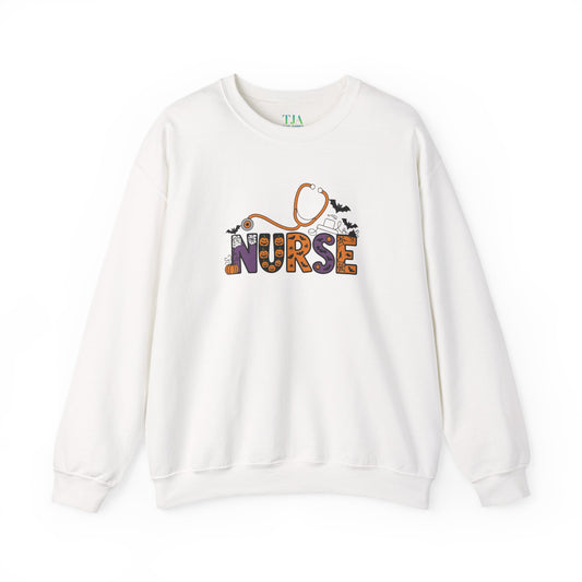 Halloween Nurse Crewneck Sweatshirt