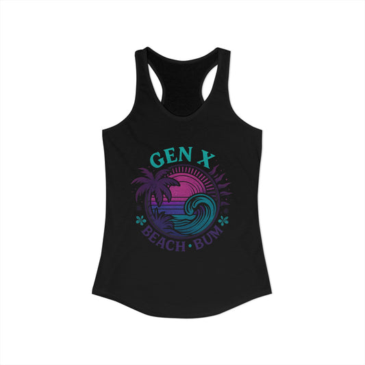 Gen X Beach Bum Racerback Tank Top