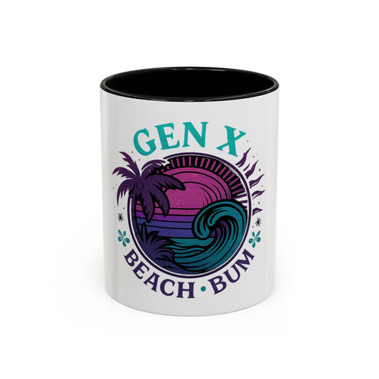 Gen X Beach Bum Coffee Mug / 11oz