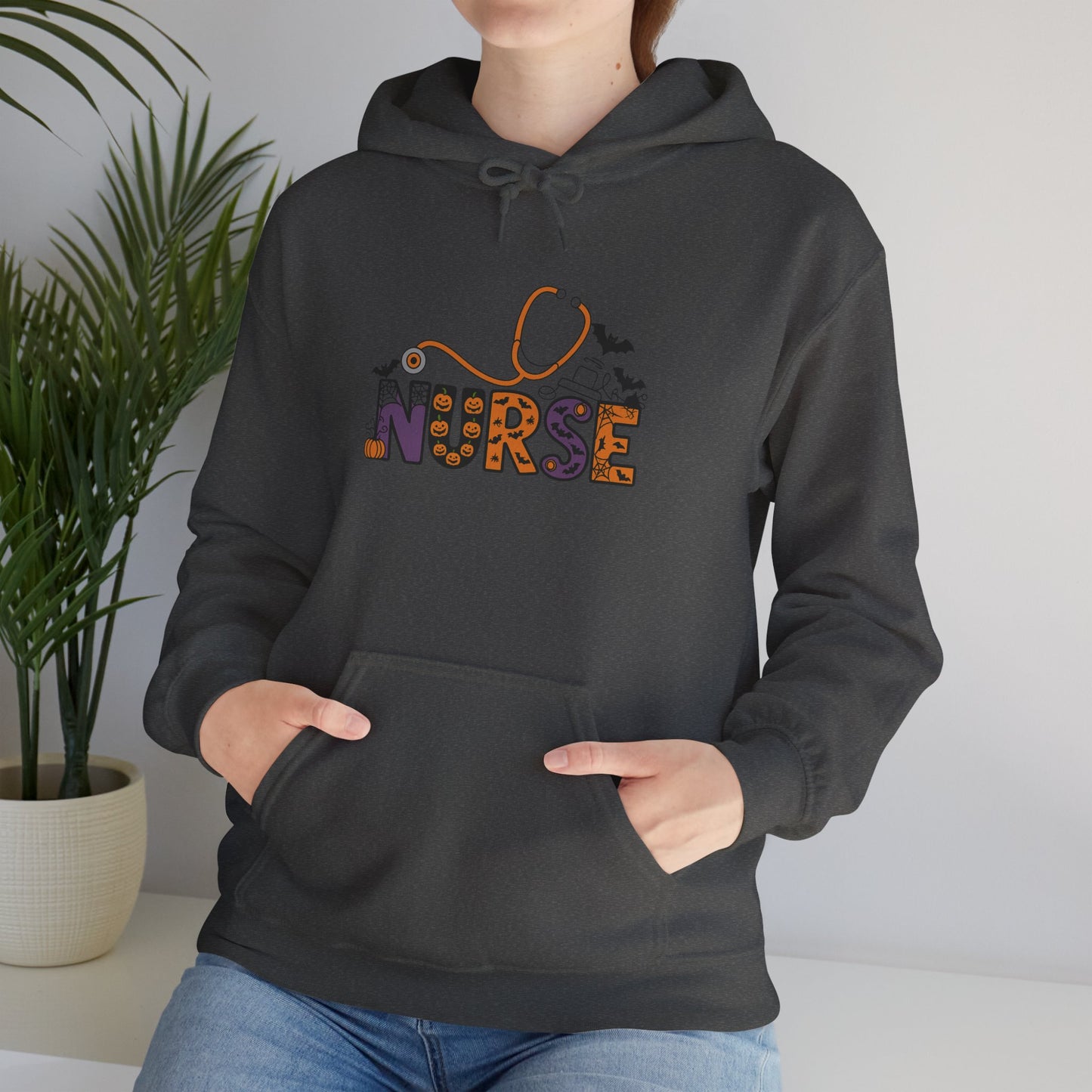 Halloween Nurse Heavy Blend™ Hoodie