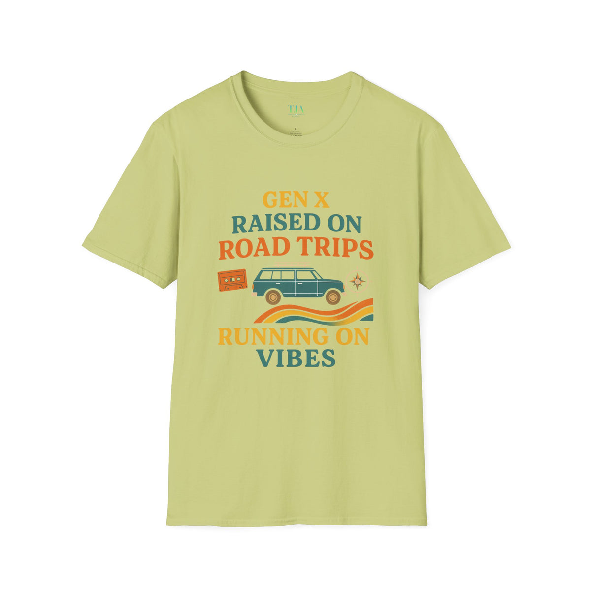 Gen X Raised On Road Trips Unisex T-Shirt