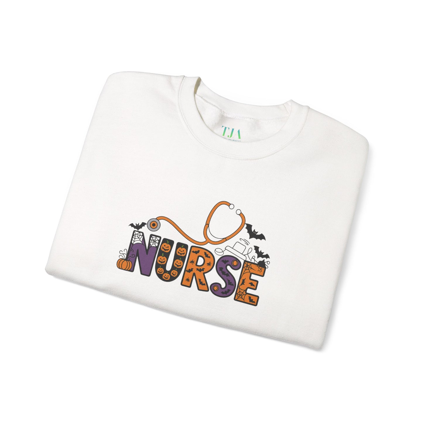 Halloween Nurse Crewneck Sweatshirt
